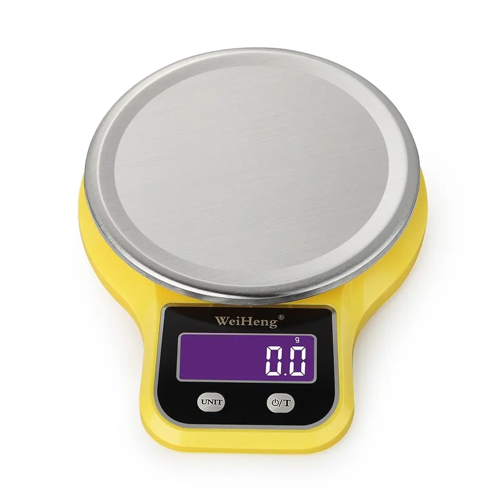 

WEIHENG Kitchen Scale Food Mini LED Electronic Platform Weighing Scale Digital Scale with Stainless Steel Platform Scale