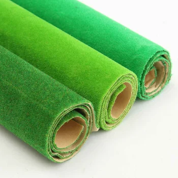 

50x50cm 3 Colors Grass Mat Green Artificial Lawns Carpets for Building Model Garden Moss Miniatures Model Making Floor Decorate