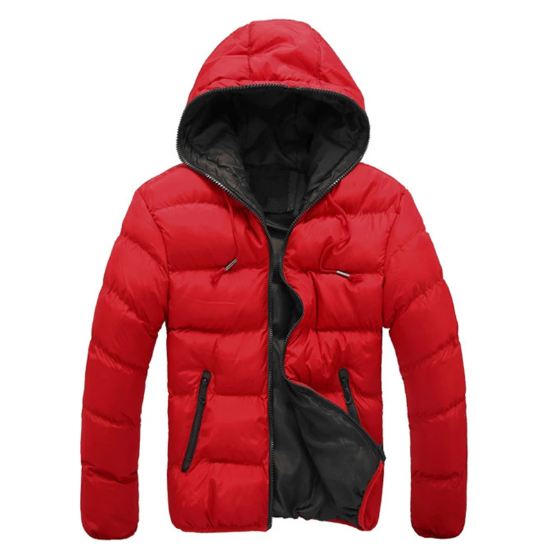 Man Winter Autumn Quilted Outwear Coat Men Plus Size Hooded Puffer Jacket Solid Parka Men's Clothing Male Solid Warm Jacket Coat Man Winter Autumn Quilted Outwear Coat Men Plus Size Hooded Puffer Jacket Solid Parka Men's Clothing Male Solid Warm Jacket Coat