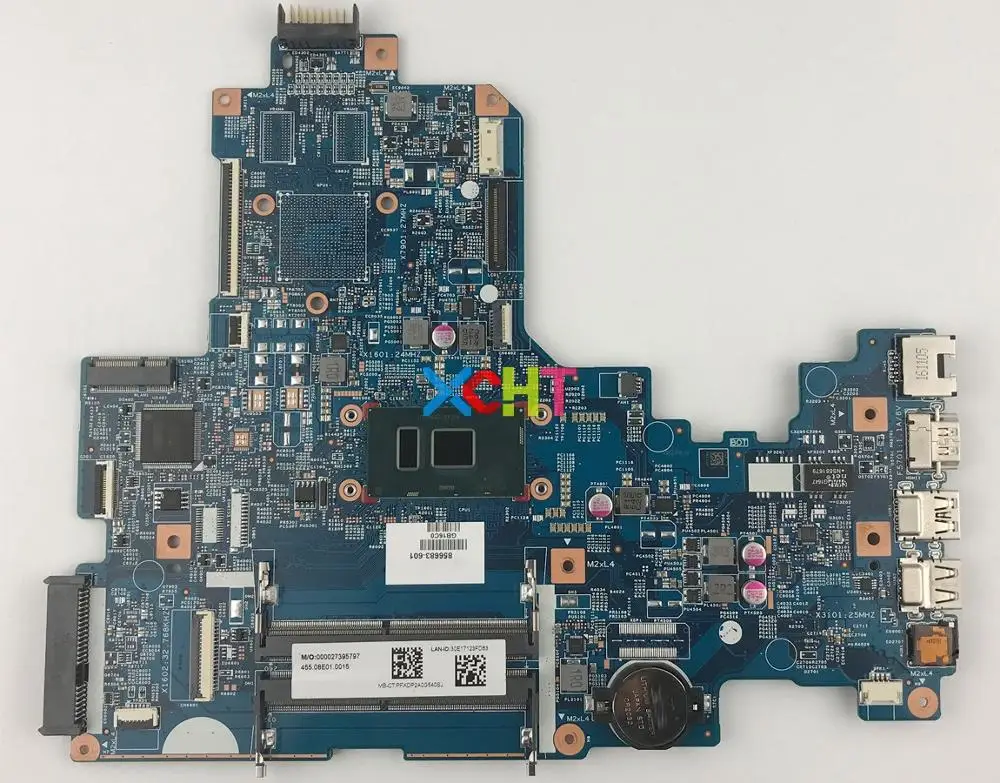 

856683-601 856683-001 448.08E01.0021 UMA w i3-6100U CPU for HP Notebook 17-X 17T-X Series Laptop Motherboard Mainboard Tested