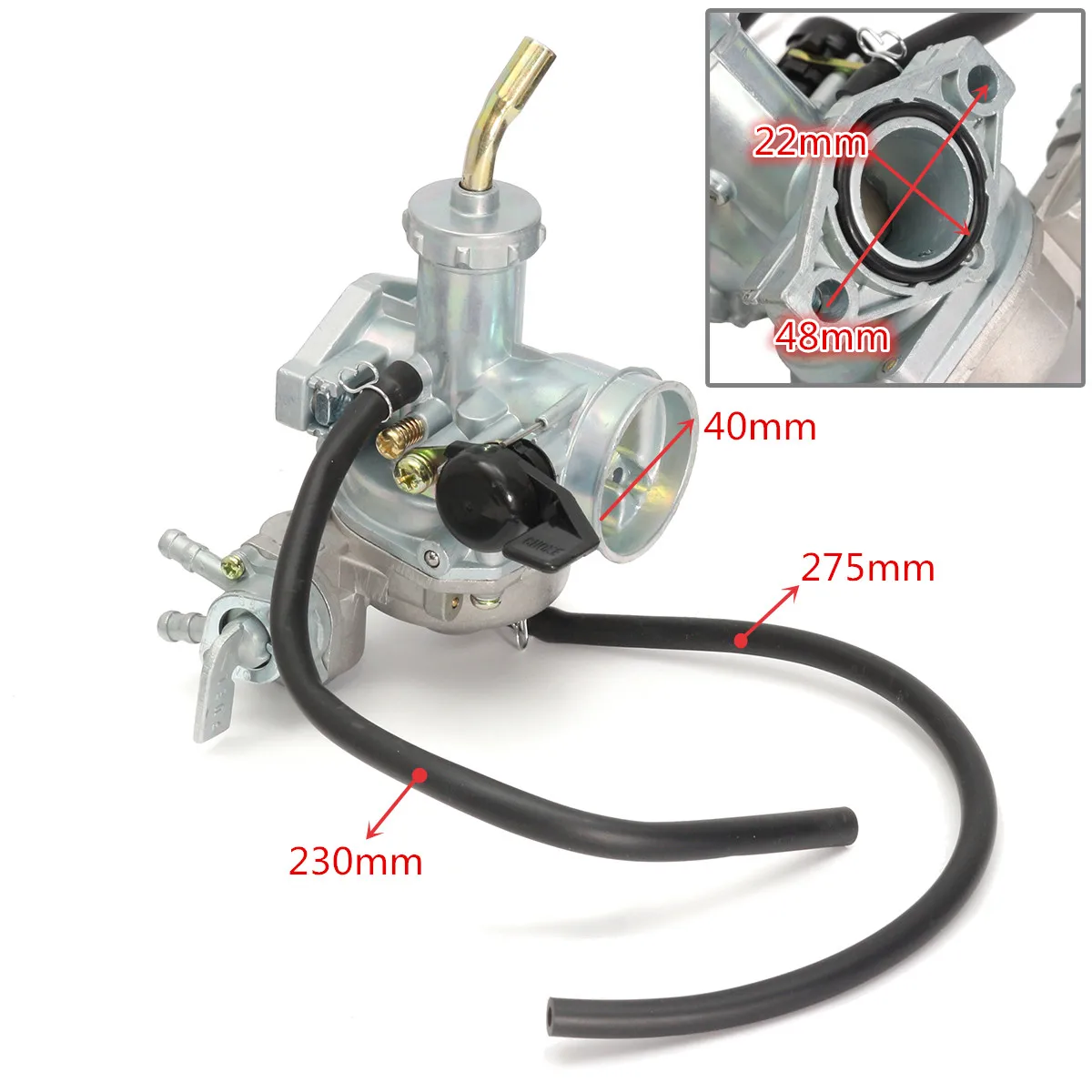 

Carb Carburetor & Throttle Cable For Honda ATV ATC 70 90 110 125 TRX125 C02220