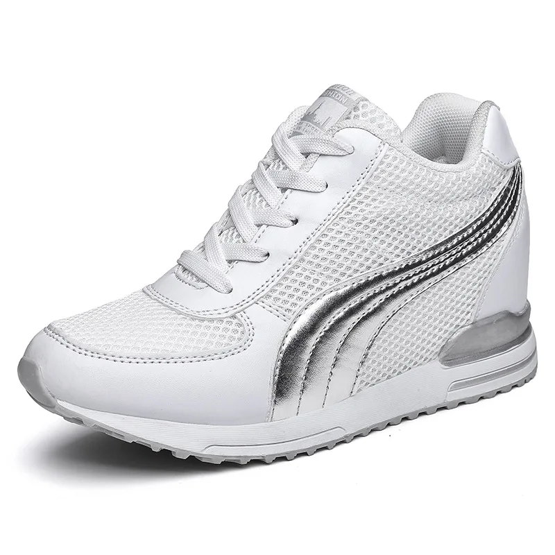STAN SHARK/осенние женские кроссовки на танкетке tenis feminino Повседневная дышащая обувь