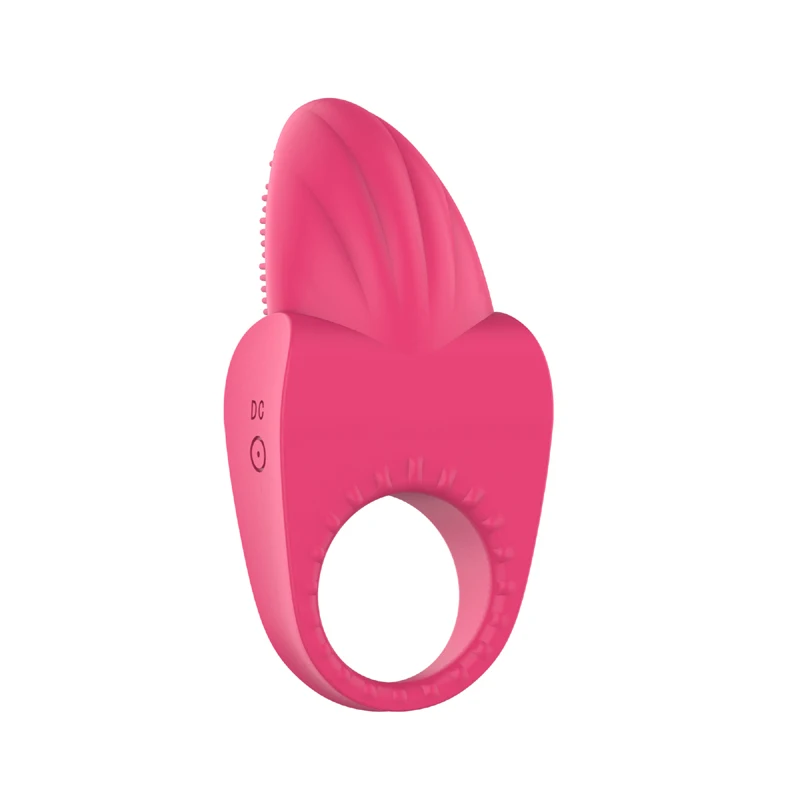 2019 New Arrival Rotation Oral Tongue Licking Vibrator Vagina Clitoris Stimulate Sex Toys for Couples Flirt Penis Vibrating Ring
