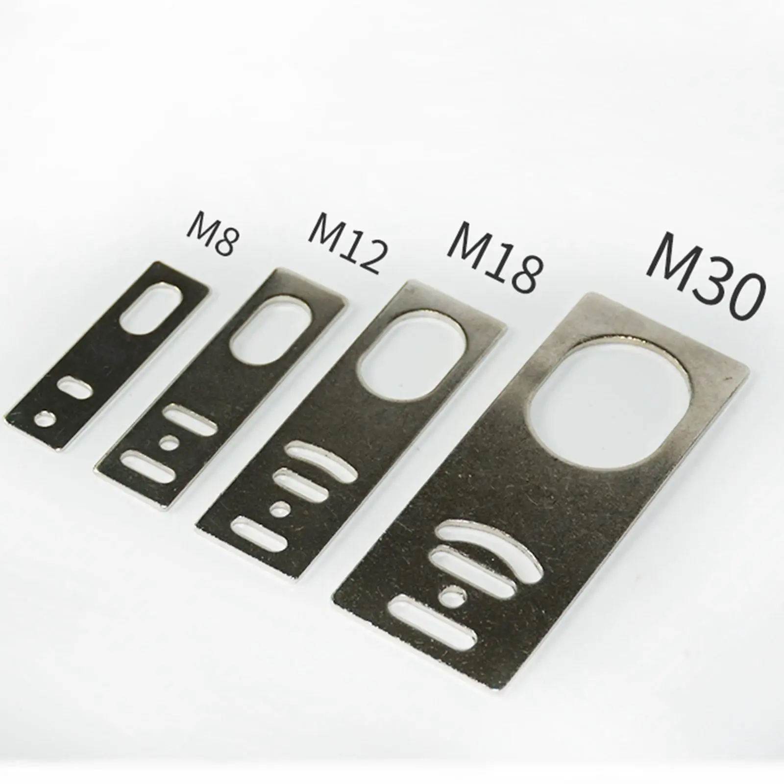 

Straight Bracket Mount For M8/M12/M18/M30 Proximity Sensors Switch Support
