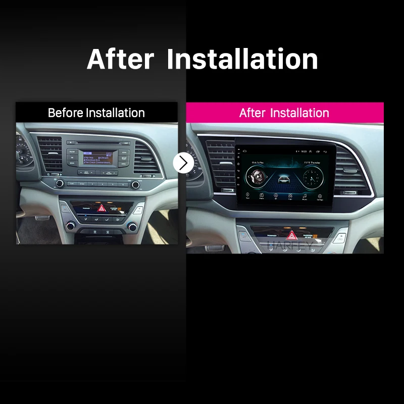 Best Harfey HD Touchscreen 9" Android 8.1 Radio GPS Navi head unit Replace for Hyundai Elantra 2016 Support USB WIFI Radio Bluetooth 5 Best Harfey HD Touchscreen 9" Android 8.1 Radio GPS Navi head unit Replace for Hyundai Elantra 2016 Support USB WIFI Radio Bluetooth 5