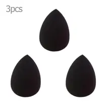 3 шт. флуоресцентная форма капли воды Косметическая слоеная гладкая губка спонж для пудры и основы инструменты для макияжа красоты
