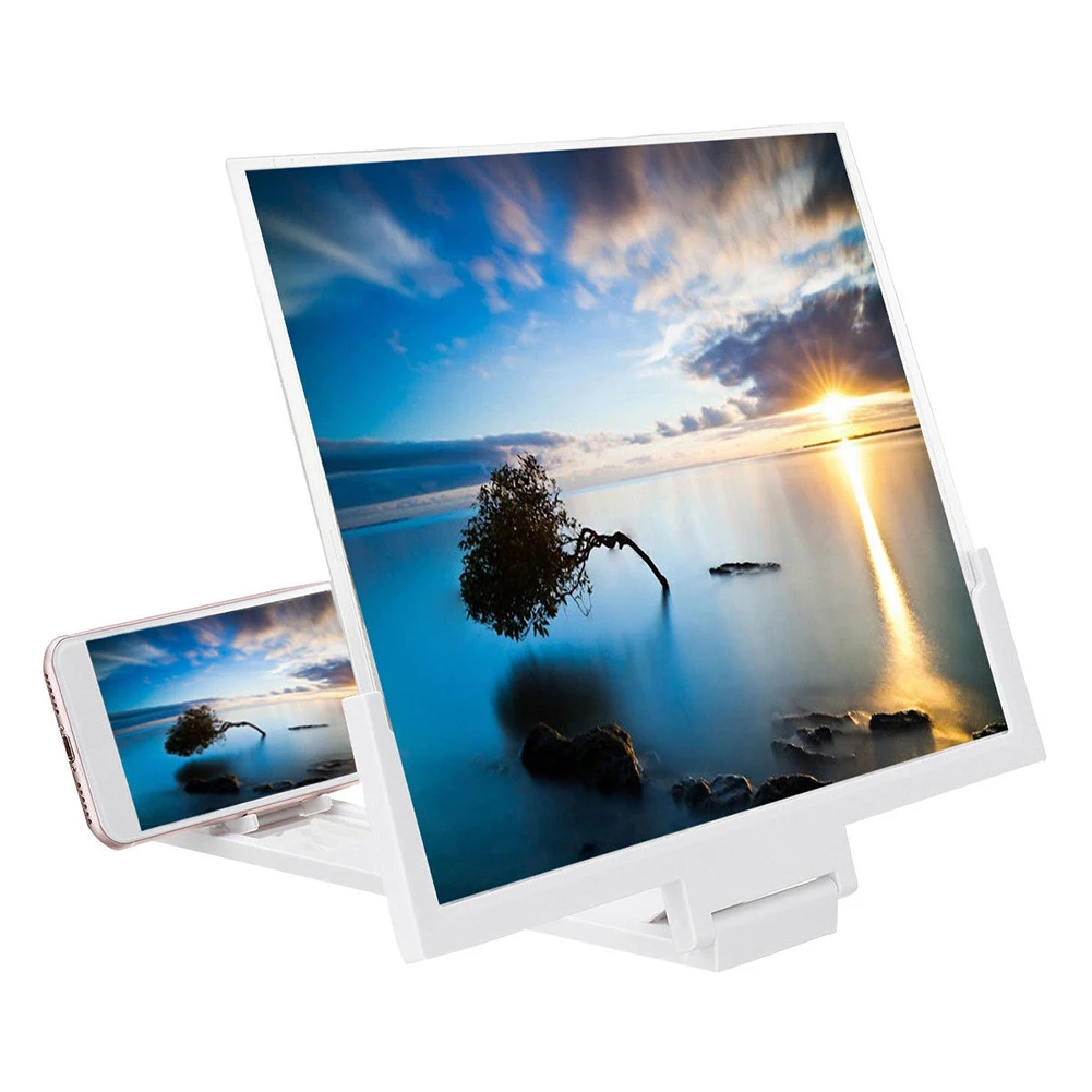 

Phone Screen Holder 14 Inch Folding 3D HD Radiation Protection Mobile Phone Screen Magnifier For All Smart Phone