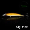 Biwvo 11cm Luminous Shad fish lures Minnow Lures Goods For Fishing  Metal Squid Hard Sea Shad Wobbler For Trolling Squid Sinkers ► Photo 2/6