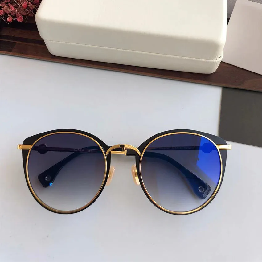 Gray Sonnenbrille Gradient Designer Für Sams So Marke pink Hohe Metall silver Lens Rahmen Weibliche Vintage navy Frauen 2019 Goldene brown amp; Qualität Oculos qw8w6XU