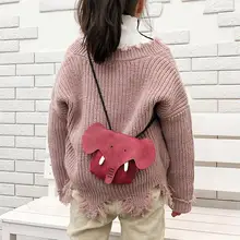 Милый слон девушки кошелек сумочка дети через плечо Наплечные мини сумки кошелек портмоне сумки через плечо для милых девочек хозяйственная сумка