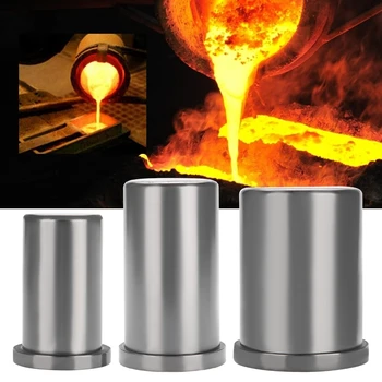 

High Quality Jewelry Tools Graphite Crucible Metal Melting Gold Silver Scrap Furnace Casting Mould Melt Jewelers Jewellery Tools