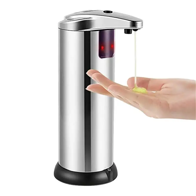 

Induction Soap Dispenser Stainless Steel Infrared Automatic Sensor Touchless Liquid Dish Hand Soap Bottle For Kitchen Bathroom