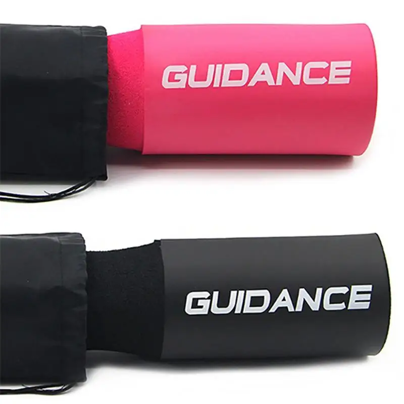 Поролоновая накладка на штангу для тренажерного зала, для тяжелой атлетики, мягкая, на приседание, на плечо, на спине, для поддержки шеи и плеча, защитная накладка, черный, розовый