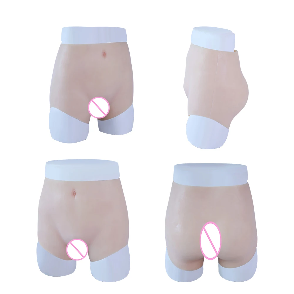 “ Masculino para Feminino Artificial Falso Transgêneros Drag Koomiho