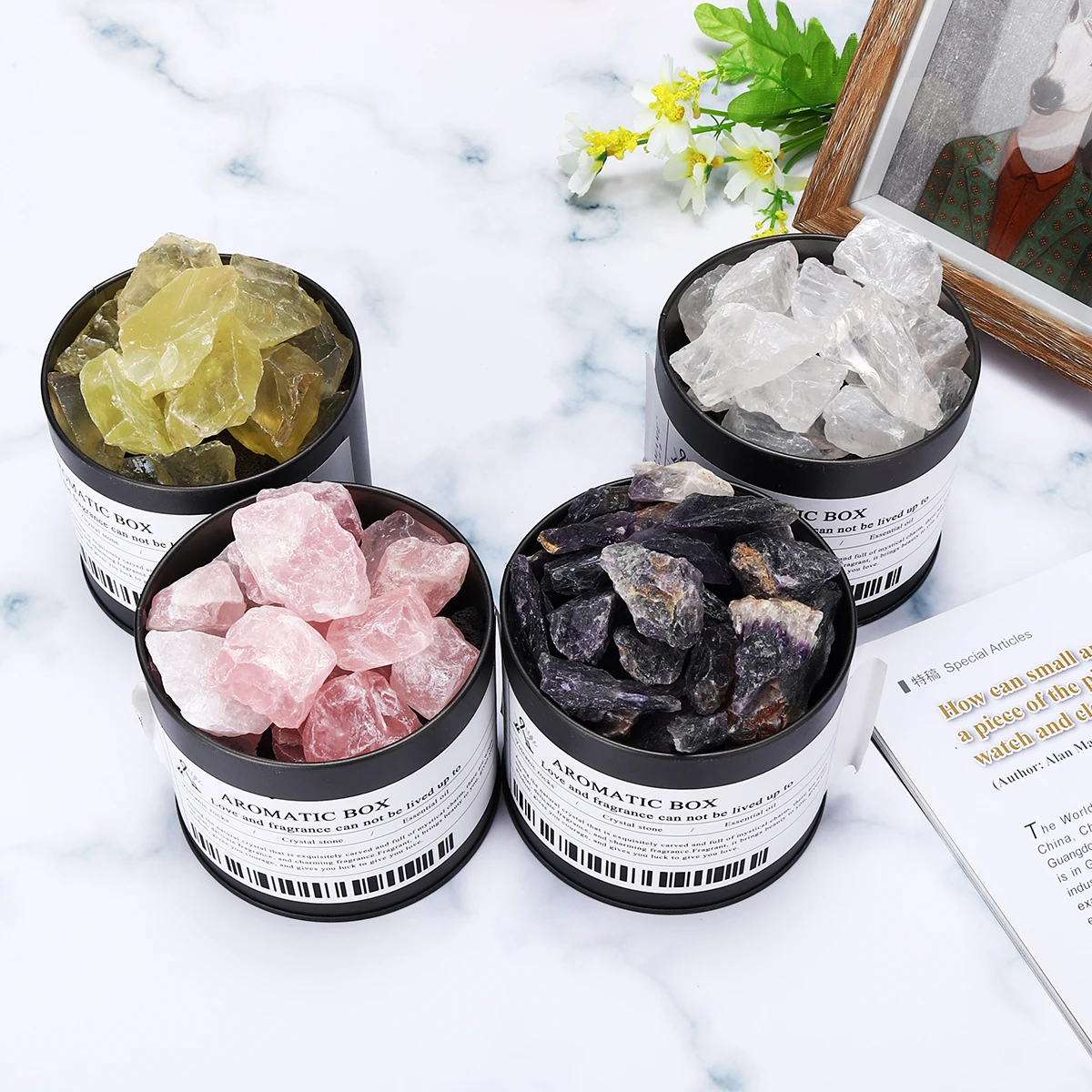 Volcanic Rocks Set Ins Fashion Aromatherapy Diffusion Volcanic Rocks