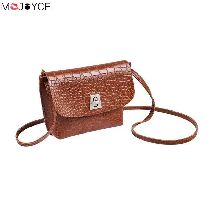 

Mini Sling Crossbody Bags for Women Alligator Pattern PU Leather Shoulder Bags Casual Female Messenger Bag bolsos mujer Handbags