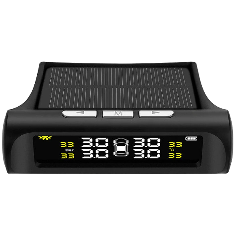 Автомобильный TPMS беспроводной монитор давления в шинах Система сигнализации + 4