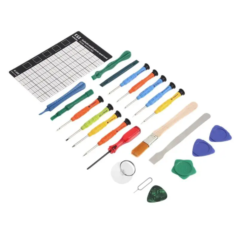 

22 in 1 Professional Mobile Phone Screen Opening Repair Hand Tools Set for iPhone Tablet Mobile Phone Hand Tools
