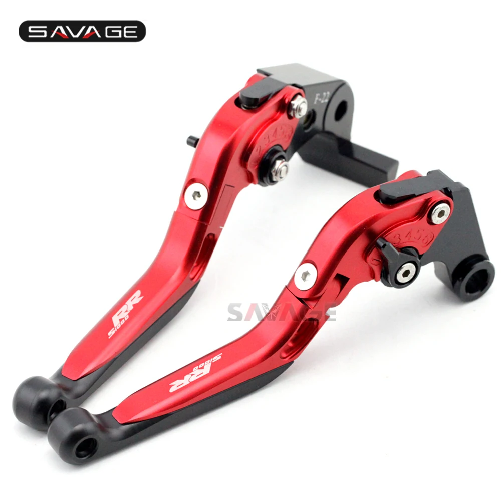 

Brake Clutch Lever For BMW S1000RR 2010-2018/ HP4 2012-2015 Red Folding Extendable Motorcycle Accessories Logo S1000 RR