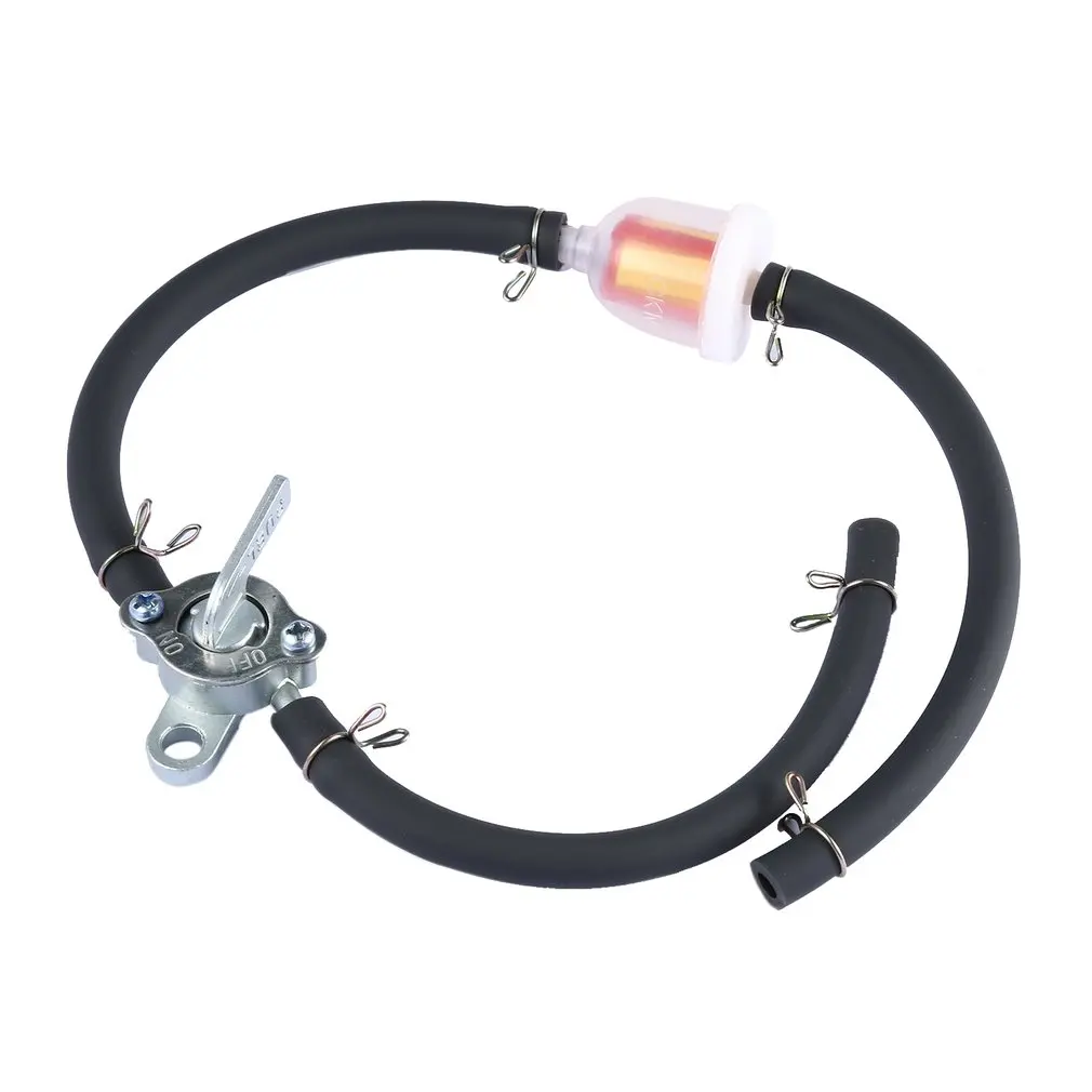 

Inline Fuel Tank Tap Petcock+Filter+Hose for Pit Dirt Bike ATV Motorcycle SUV