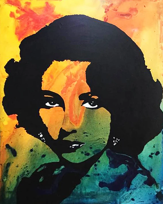 Картина с кристаллами Elizabeth Taylor мозаичная мозаика квадратная полная Алмазная