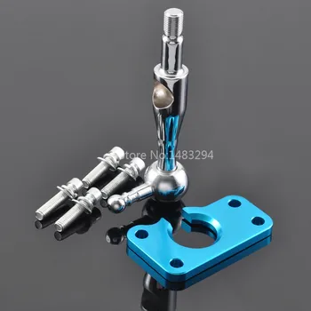

Short Shift Quick Shifter Throw Lever Kit Silver Fit For Toyota MR2 SW20 SW21 Mitsubishi Lancer Models