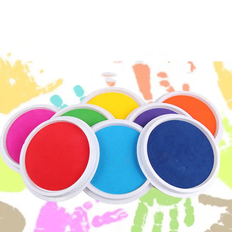 Wecute DIY Finger Painting Drawing Toys Baby Funny Graffiti Colored Drawing Craft Inkpad Stamps Drawing Toys for Children Wecute DIY Finger Painting Drawing Toys Baby Funny Graffiti Colored Drawing Craft Inkpad Stamps Drawing Toys for Children