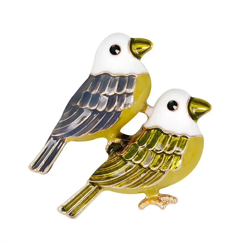 

Fashionable Retro Sparrow Brooch Female And Male Clothing Wild Brooch Fine Simple Holiday Party Fashion Gift