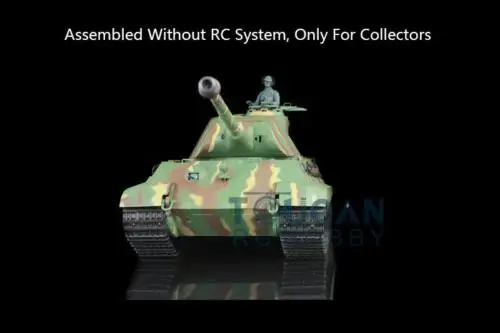 Henglong 1/16 весы пластик немецкий Король тигр Porsche статический бак 3888