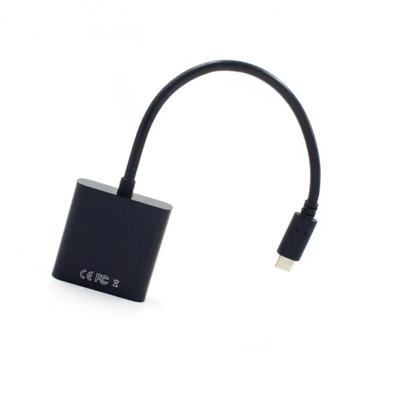 USB 3 1 type C к VGA конвертер HD кабель видеоадаптера|Кабели передачи данных| |