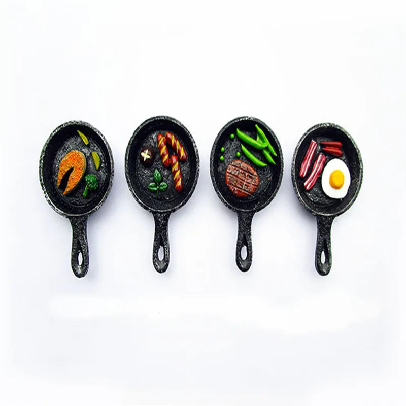 

Lychee Life Mini Simulation Food Magnet Pot Shape Magnets Modern Home Kitchen Decoration