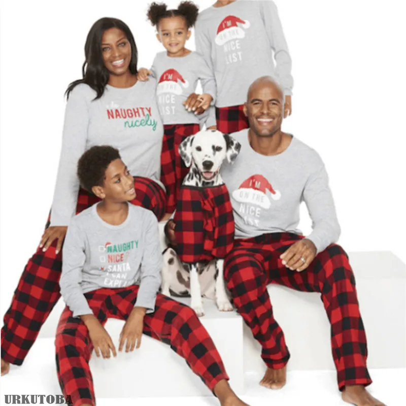 2018 New Year Family Matching Outfits Christmas Adults