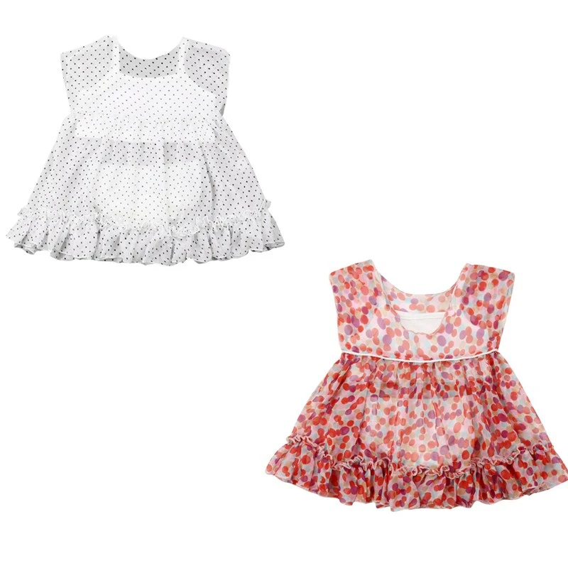 

Baby girl Bikinis 2019 Dot print Hot summer 3pcs swimwear Tankini Lovely kids crop top shorts + cover up Beach Wear Bathing 1-5T