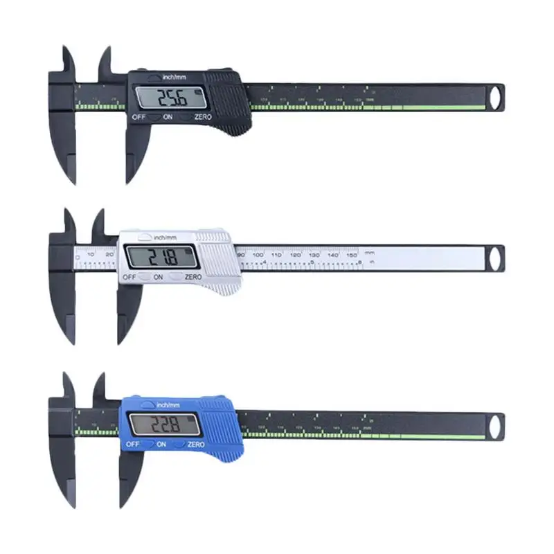 Цифровой суппорт 0-6 дюймов штангенциркуль с супер большим экраном автоматическое выключение дюйм/миллиметр функция преобразования