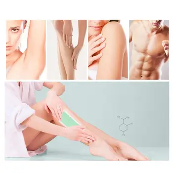 

10PCS/Pack Waxing Paper Epilatory Double Sided Quick Hair Removal Paper Wax Cold Strip Paper Waxing Tools For Legs Armpits Arms