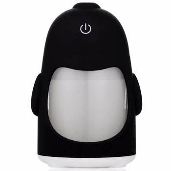 

Usb Penguin Air Humidifiers With 7 Color Led Light Ultrasonic Humidifier Essential Oil Diffuser Mist Gift