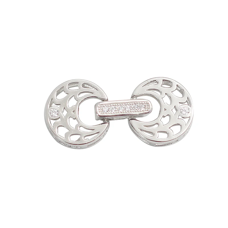 

Beadsnice ID39202smt17 Fold Over Clasps Connectors DIY Necklace Jewelry Finding Wholesale
