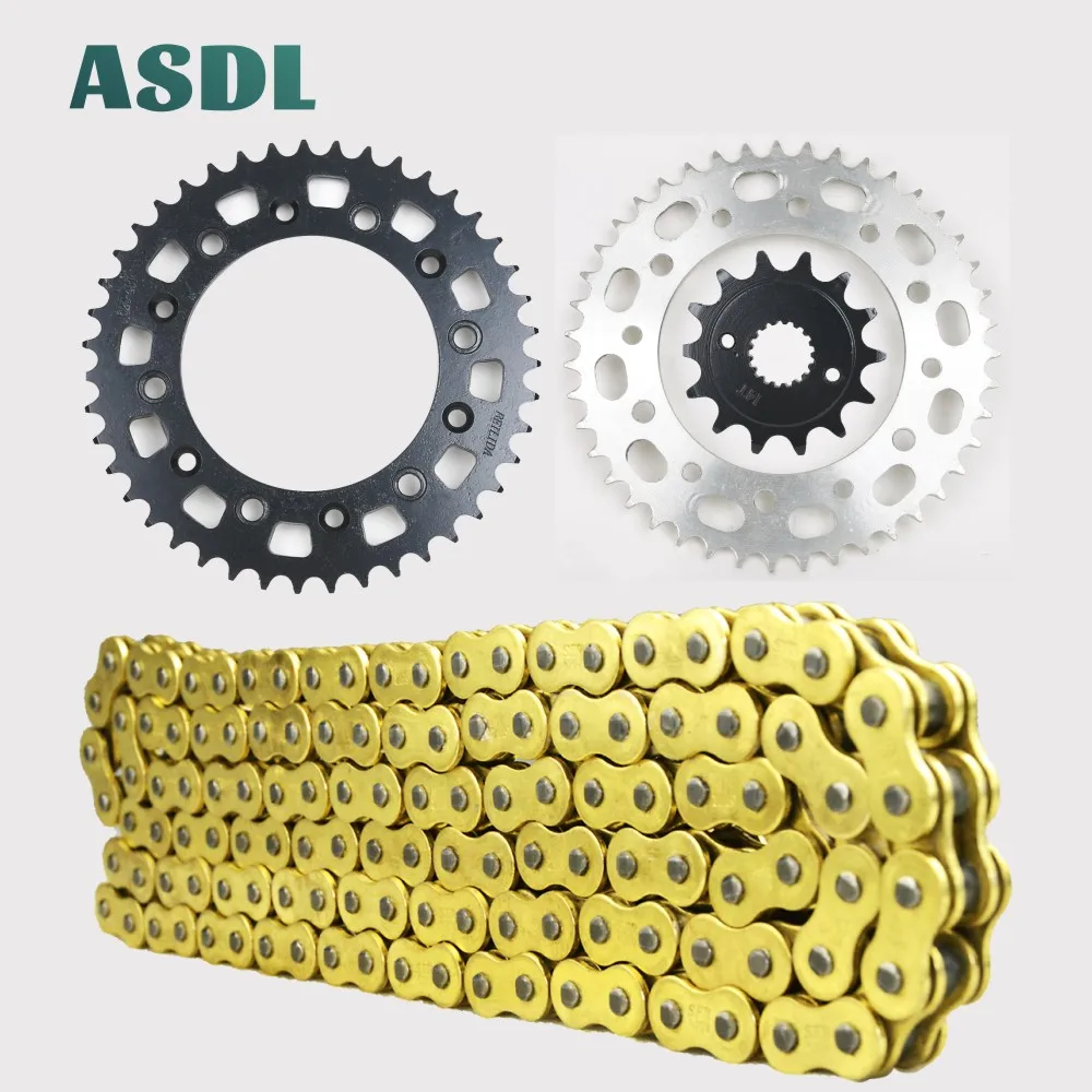 

520 14T 43T Motorcycle Motor Drive Chain and Front Rear Sprocket Kit For HONDA CR250 CR 250 1992 1993 1994 - 2008 14 43 teeth