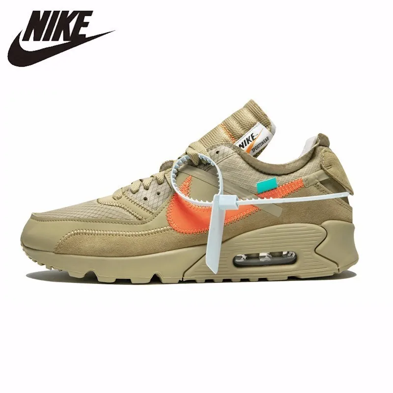 

Nike Air Max 90 Ow Original New Arrival Men Running Shoes Comfortable Anti-slippery Sports Outdoor Sneakers #AA7293