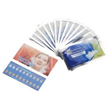 

14 PCS Dental Tooth Whitening Strips Teeth Whitening Strip Tooth Bleaching White Teeth Daily Life Oral Care Set