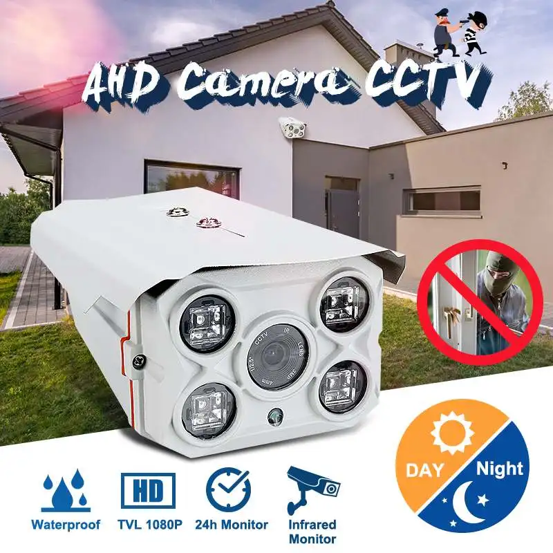 

Saws AHD Coaxial Camera 1080P Infrared IP66 Waterproof Night Vision 24h Monitoring Camera