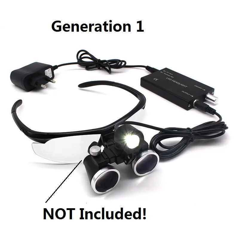 Beste Led Dental Loupe Hoofd Licht Tandarts Loupe Koplamp Chirurgische Koplamp Voor Medische Operatie Oplaadbare Met Lithium Batterij