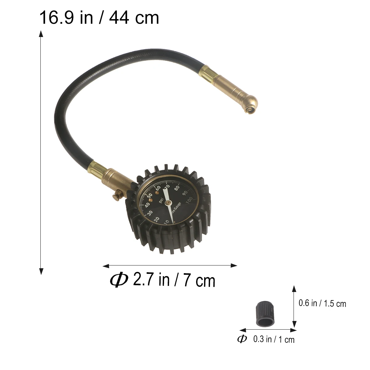 100 PSI измеритель давления в шинах точный сверхмощный датчик для автомобиля