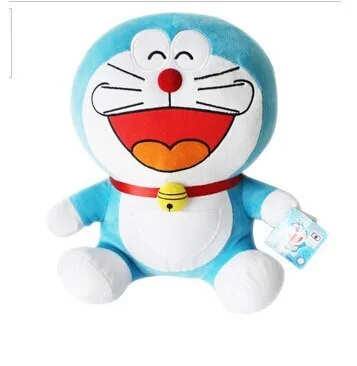 Фильм и ТВ Doraemon Плюшевые игрушки 25 см смех Дизайн Счастливая кукла Дораэмон подарок w2273