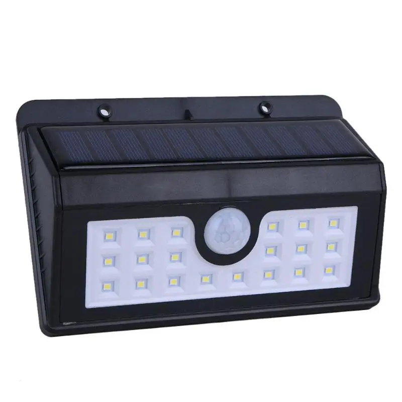 

1pc 20 LED Waterproof Solar Light Solar Power Outdoor Garden Light PIR Motion Sensor Pathway Security Wall Lamp