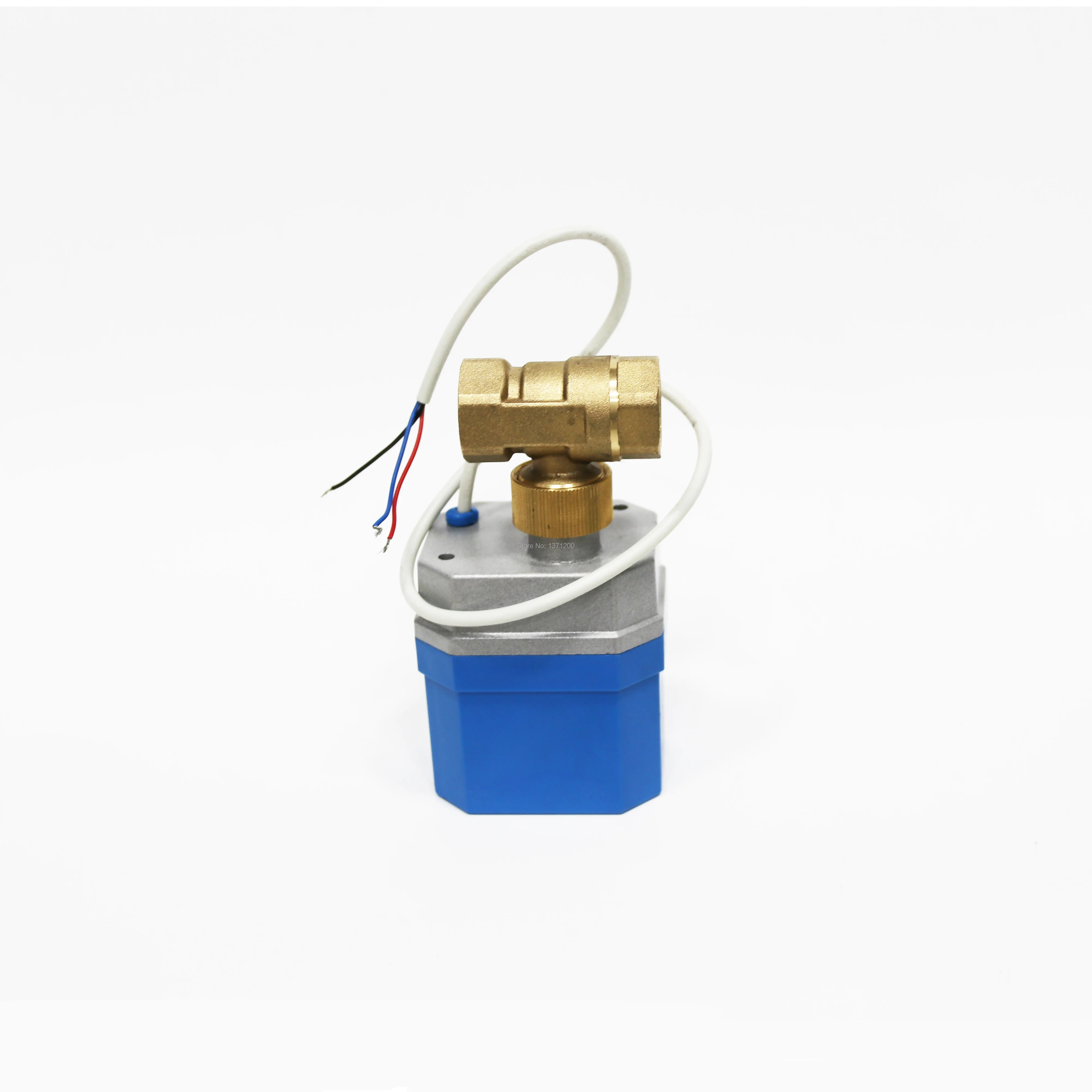 2 способа моторизованный шаровой клапан AC220V/24 V DC12V/24 Солнечный Электрический кран