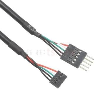 

Mini Mhoterboard USB Dupont Cable 2.0mm Distance 5Pin Female to 2.54mm 5Pin Male for Industrial Motherboard 30cm