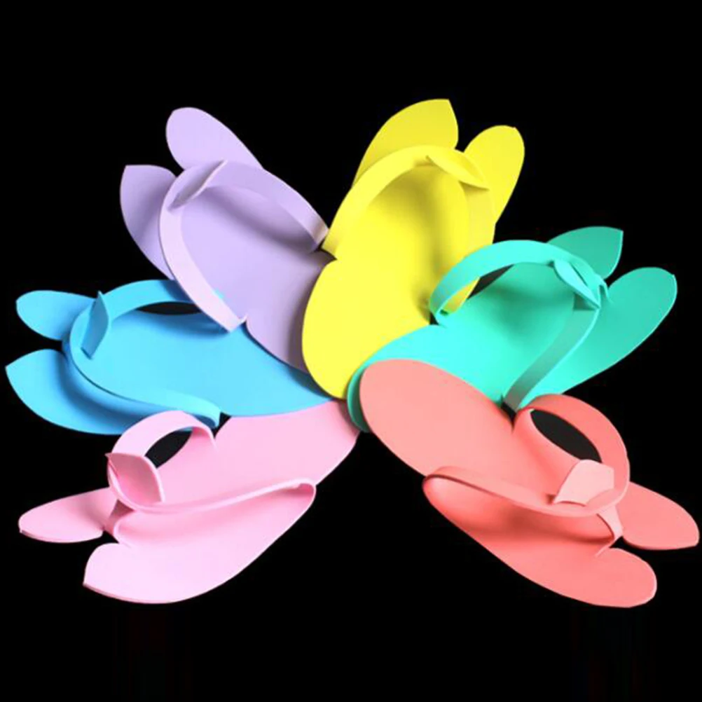 

36 Pair Disposable Foam Slippers High Quality Foam Pedicure Slippper For Salon Spa Pedicure Flip Flop Tools Spa Pedicure Sandals