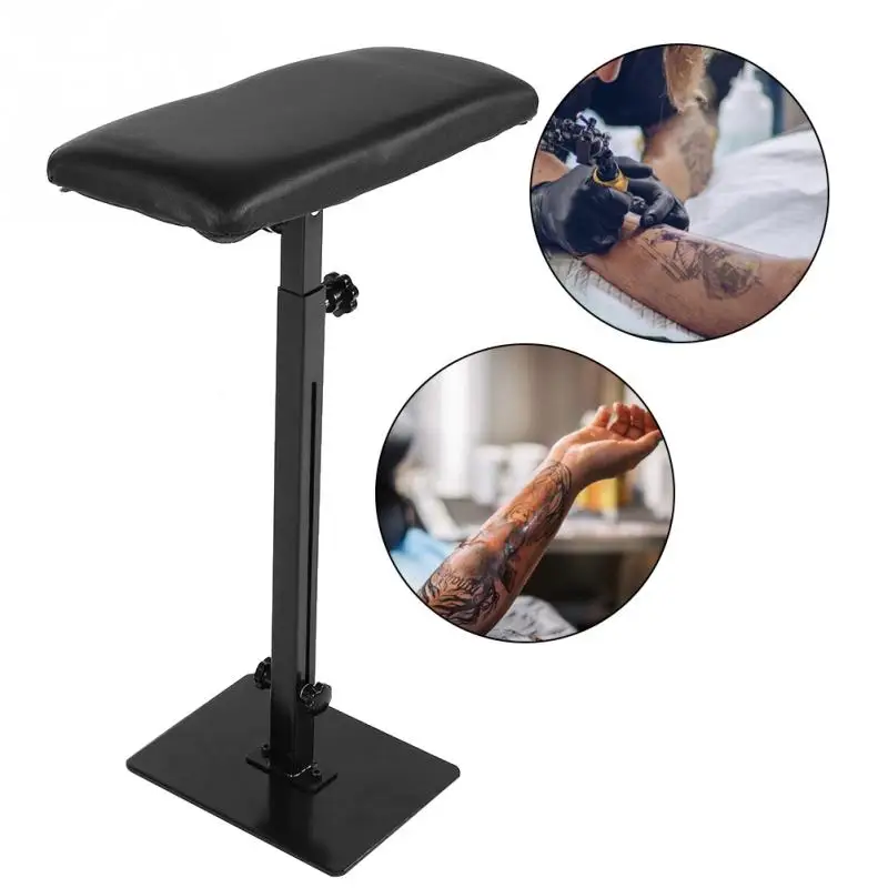 

Professional Tattoo Armrest Adjustable Height Leg Rest Stand Arm Bar Pad Tattoo Tripod Stand For Tattoo Accesories Send By DHL