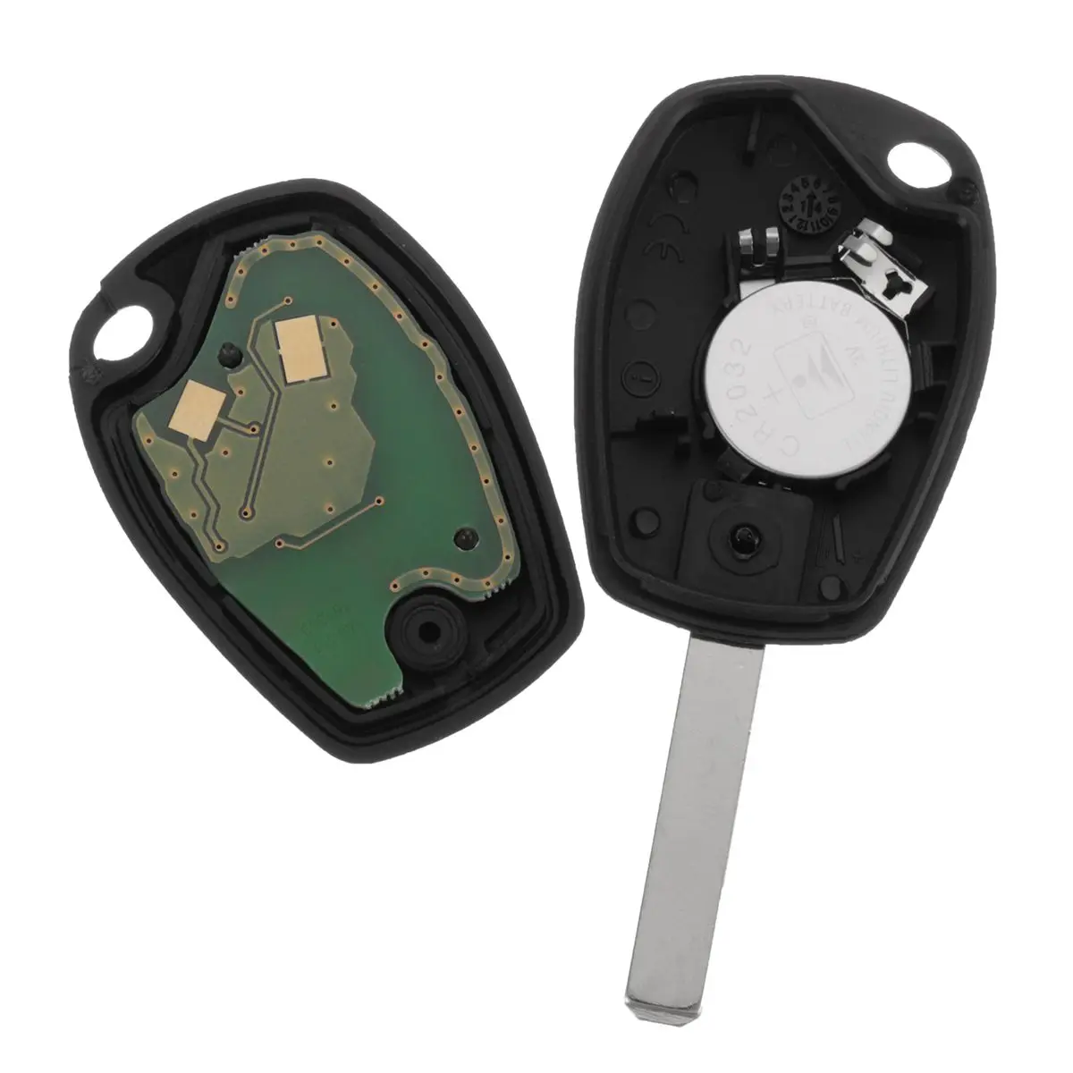 

2 Buttons Remote Key Fob Case Shell with PCF7947 Chip 433MHz For Renault Clio III Master Modus Twingo Kangoo II